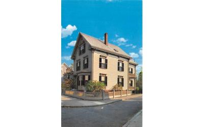 Former Home of Mary Baker Eddy Lynn, Massachusetts Postcard