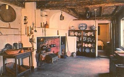 Kitchen of the Buckman Tavern Lexington, Massachusetts Postcard