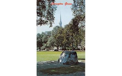 Lexington Green Massachusetts Postcard
