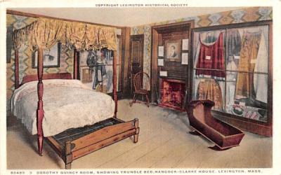 Dorothy Quincy Room Lexington, Massachusetts Postcard
