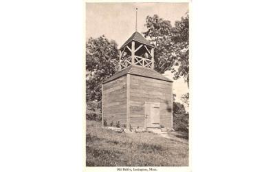 Old Belfry Lexington, Massachusetts Postcard