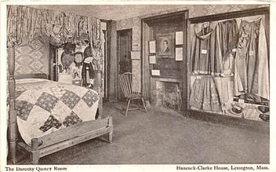 The Dorothy Quincy Room Lexington, Massachusetts Postcard