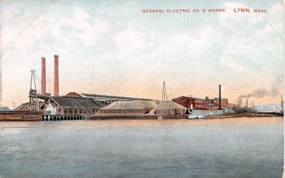 General Electric CO's Works Lynn, Massachusetts Postcard
