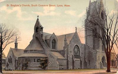 St. Stephen's Church Lynn, Massachusetts Postcard