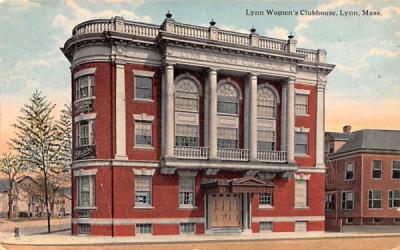 Lynn Women's Clubhouse Massachusetts Postcard