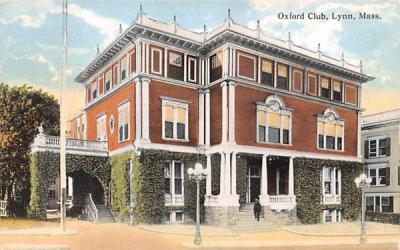 Oxford Club Lynn, Massachusetts Postcard