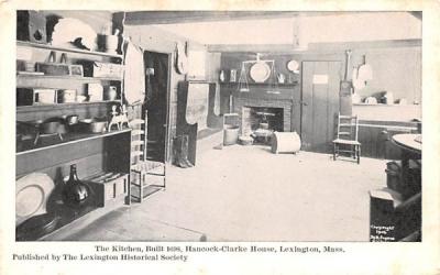 The Kitchen Lexington, Massachusetts Postcard