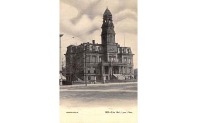 City Hall Lynn, Massachusetts Postcard