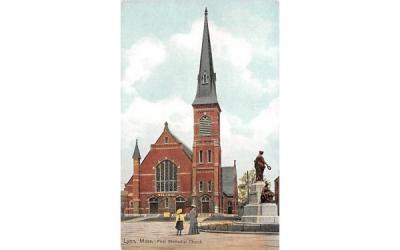 First Methodist Church Lynn, Massachusetts Postcard