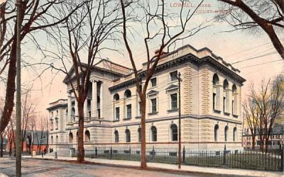 Court House Lowell, Massachusetts Postcard