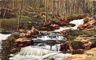Monoosnock Brook Leominster, Massachusetts Postcard