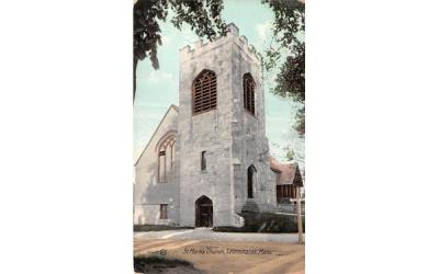St. Mark's Church Leominster, Massachusetts Postcard