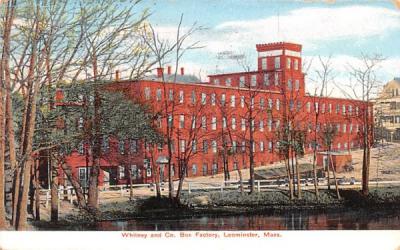 Whitney & Co.  Leominster, Massachusetts Postcard