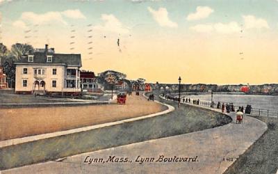 Lynn Boulevard Massachusetts Postcard