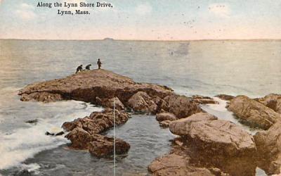 Along the Lynn Shore Drive Massachusetts Postcard