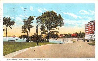 Lynn Beach Boulevard  Massachusetts Postcard