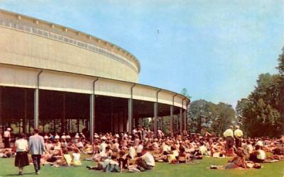 The Music Shed Lenox, Massachusetts Postcard