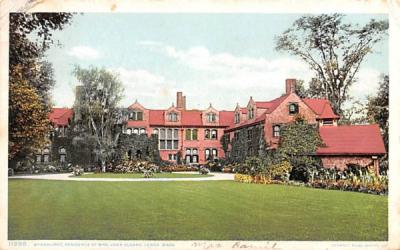 Wyndhurst Lenox, Massachusetts Postcard