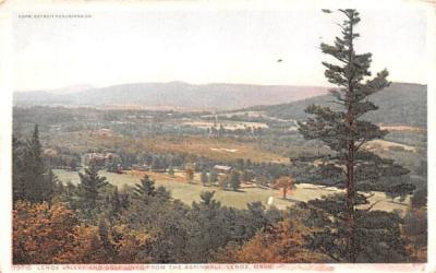 Lenox Valley & Golf Links Massachusetts Postcard