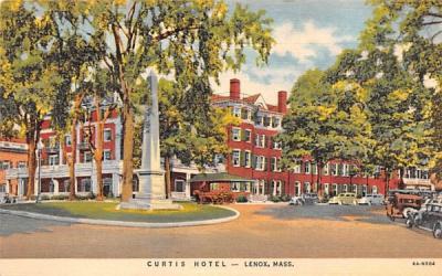 Curtis Hotel Lenox, Massachusetts Postcard