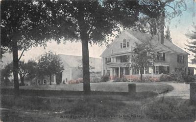 Residence of F. B. Priest Littleton, Massachusetts Postcard