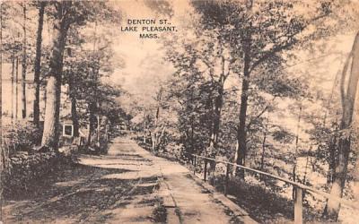 Denton St. Lake Pleasant, Massachusetts Postcard
