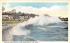 Surf and BreakwaterLynn, Massachusetts Postcard