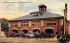 Central Fire Station Leominster, Massachusetts Postcard