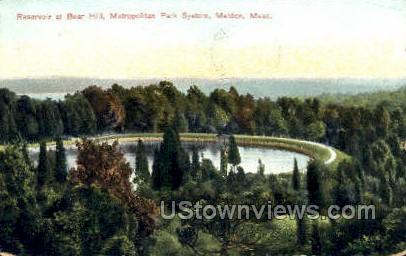 Metropolitan Park System - Malden, Massachusetts MA Postcard