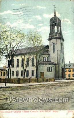 Universalist Church - Malden, Massachusetts MA Postcard