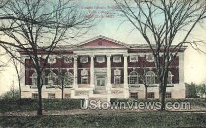 Canegie Library Building - Medford, Massachusetts MA Postcard