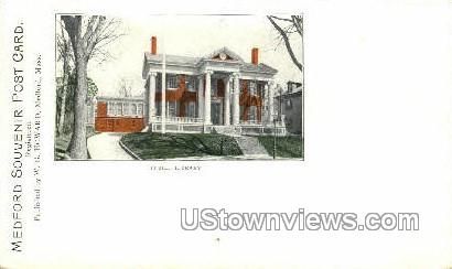 Public Library - Medford, Massachusetts MA Postcard