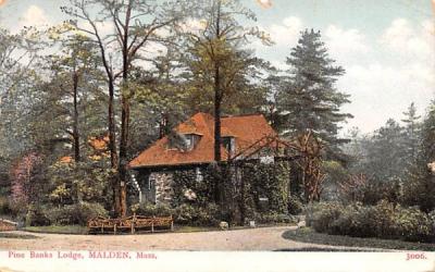 Pine Banks LodgeMalden, Massachusetts Postcard