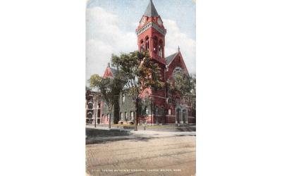 Centre Methodist Episcopal ChurchMalden, Massachusetts Postcard