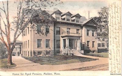 Home for aged PersonsMalden, Massachusetts Postcard