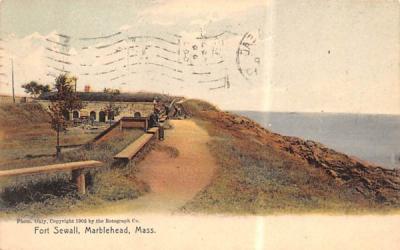 Fort SewallMarblehead , Massachusetts Postcard