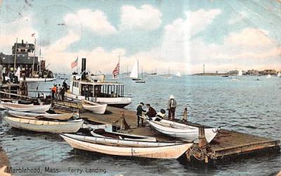 Ferry LandingMarblehead , Massachusetts Postcard
