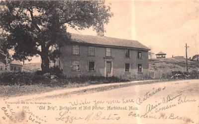 Old Brig - Marblehead, Massachusetts MA Postcard