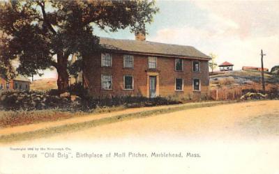 Old Brig - Marblehead, Massachusetts MA Postcard