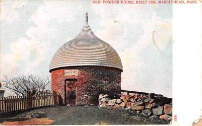 Old Powder HouseMarblehead , Massachusetts Postcard