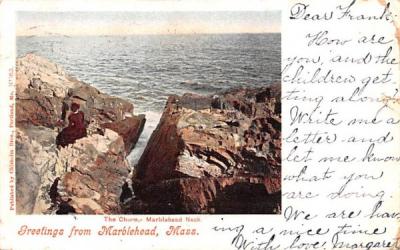 The Churn Marblehead Neck Massachusetts Postcard