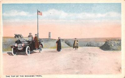 The Top of the Mohawk Trail Massachusetts Postcard