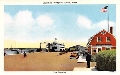 The Islander Marthas Vineyard, Massachusetts Postcard