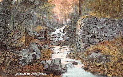 Middlesex Fells Middlesex Falls, Massachusetts Postcard