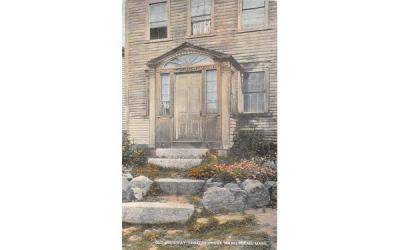 Old Doorway  Marblehead, Massachusetts Postcard