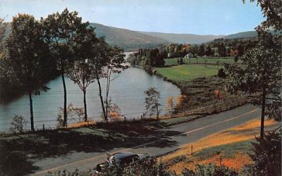 The Deerfield River Mohawk Trail, Massachusetts Postcard