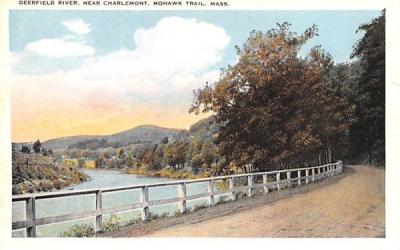 Deerfield River Mohawk Trail, Massachusetts Postcard