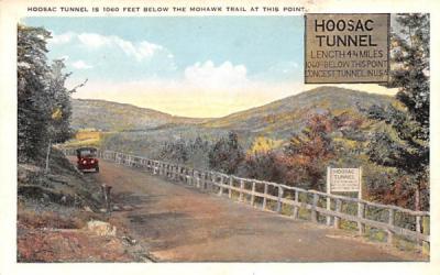 Hoosac tunnel Mohawk Trail, Massachusetts Postcard