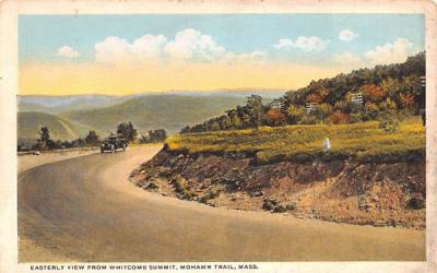 Easterly View from Whitcomb Summit Mohawk Trail, Massachusetts Postcard