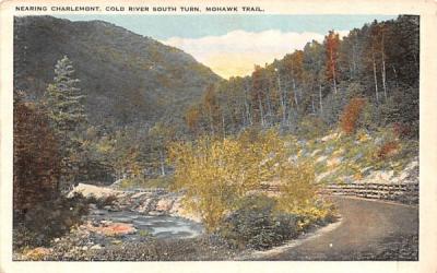 Nearing Charlemont Mohawk Trail, Massachusetts Postcard